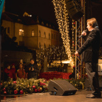 Miroslav Stern na Staroměstském náměstí v Praze