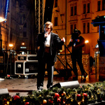 Miroslav Stern na Staroměstském náměstí v Praze