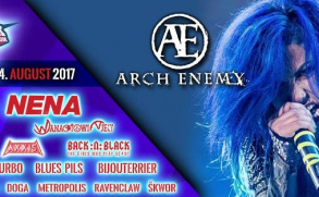 Arch Enemy si z festivalovej Európy pokoria aj Rock pod Kameňom 2017