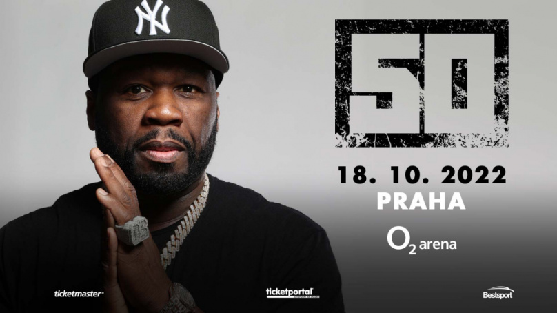 Uznávaný rapper 50 Cent přijede po 12 letech do Prahy