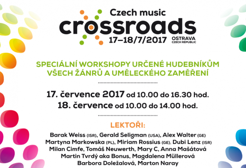 Czech Music Crossroads 2017 nabídne odborné workshopy pro hudebníky všech žánrů